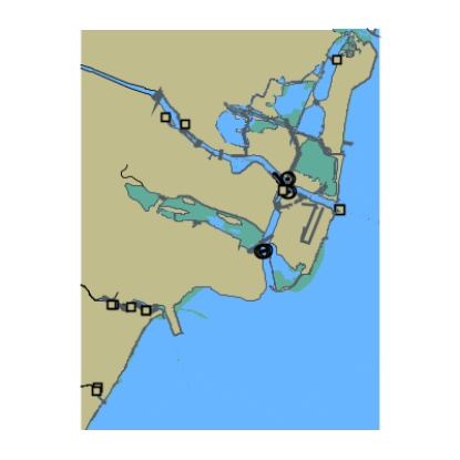 Picture of Lake Erie - La Plaisance Bay to River Raisin; MI