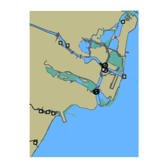 Picture of Lake Erie - La Plaisance Bay to River Raisin; MI
