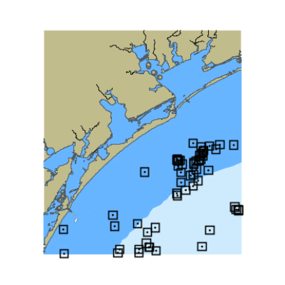 Picture of Aransas Bay - San Antonio Bay - Matagorda Bay and Gulf of America