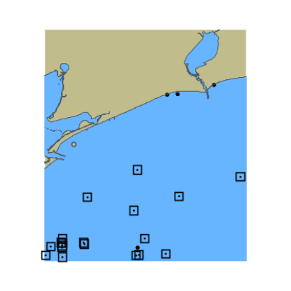 Picture of Sabine Pass and Gulf of America