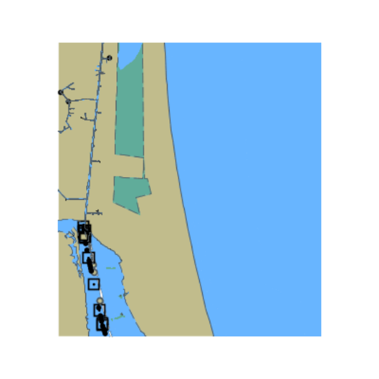 Picture of Gulf Intracoastal Waterway - Laguna Madre to Gulf of America