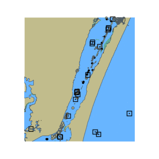 Picture of Gulf Intracoastal Waterway - Alazan Bay; Laguna Madre to Gulf of America