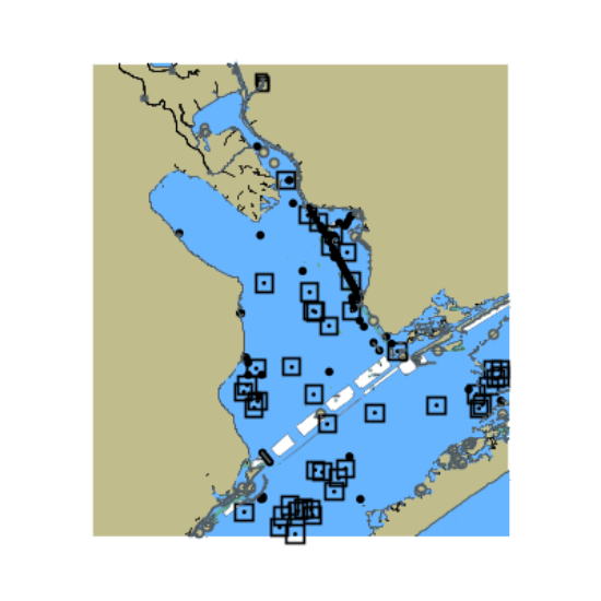 Picture of Gulf Intracoastal Waterway - San Antonio Bay and Hynes Bay