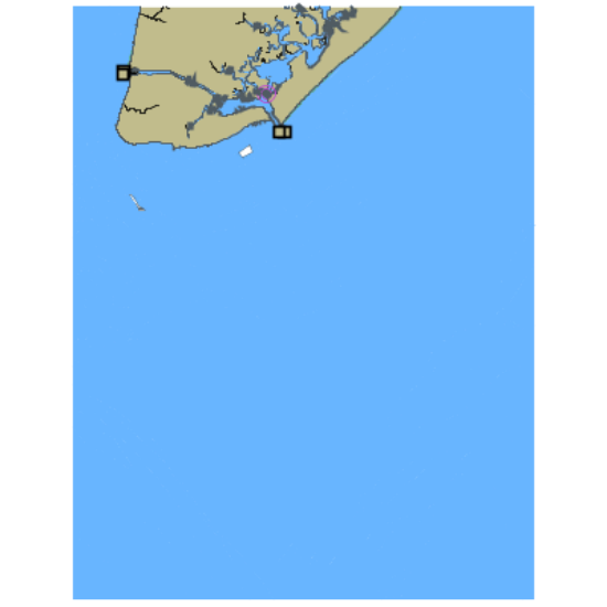 Picture of North Atlantic Ocean - Approaches to Delaware Bay; Cape May