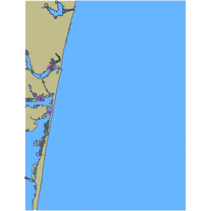 Picture of Approaches to Manasquan Inlet and New York Harbor