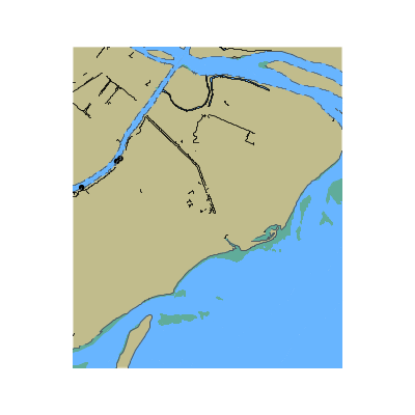 Picture of Atlantic Intracoastal Waterway - South Santee River and North Atlantic Ocean