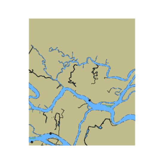 Picture of Atlantic Intracoastal Waterway - Duck Creek - North Santee River and Fourmile Creek