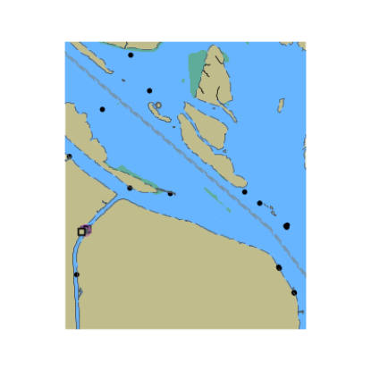 Picture of Atlantic Intracoastal Waterway - Winyah Bay - Western Channel and Estherville Minim Creek Canal