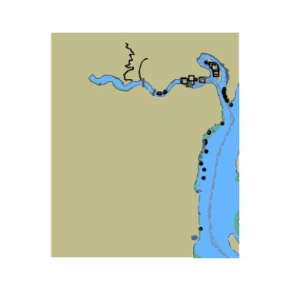 Picture of Atlantic Intracoastal Waterway - Sampit River - Winyah Bay at Georgetown