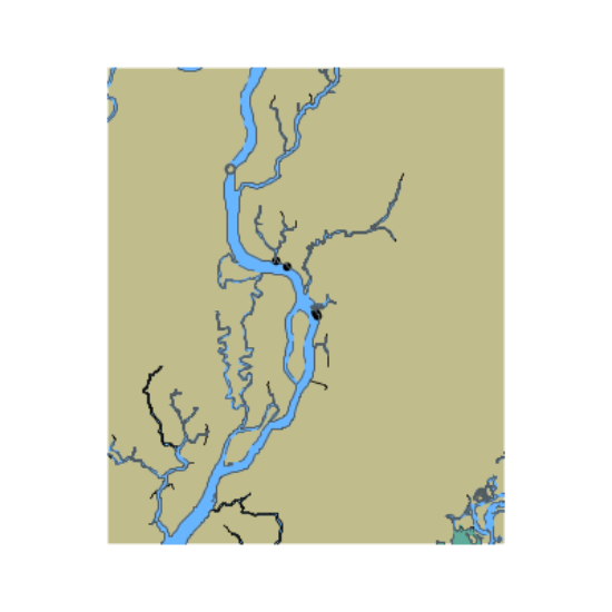 Picture of Atlantic Intracoastal Waterway - Waccamaw River at Wachesaw Landing