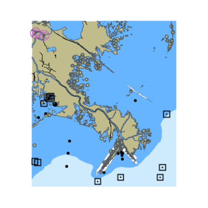Picture of Approaches to Mississippi River and Gulf of America
