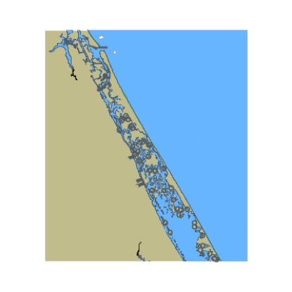 Picture of Approaches to Ponce de Leon Inlet and Mosquito Lagoon - North Atlantic Ocean
