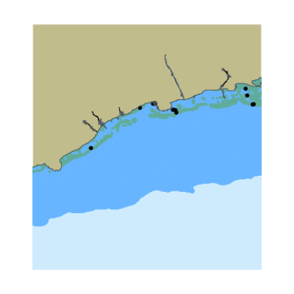 Picture of Islands in the Pacific Ocean - Southern Coast of Oahu - HI