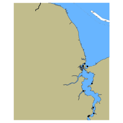 Picture of Pamlico River - Blounts Bay - Blounts Creek