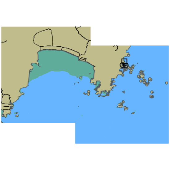 Picture of AIWAN BAY AND APPROACHES