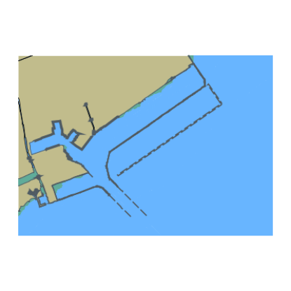 Picture of BASIN AND FAIRWAY IN JINGTANG HARBOUR