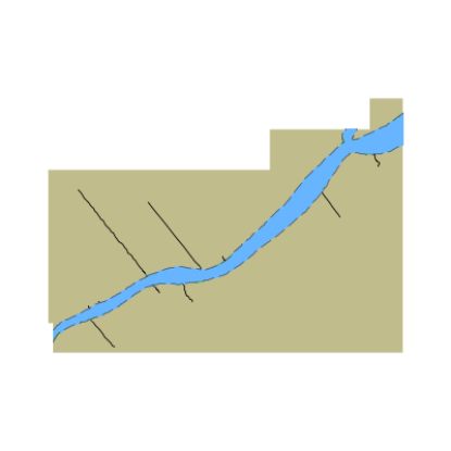 Picture of Indonesia - Sumatera - East Coast - Sungai Air Teluk Tenggulang - Sungai Lalan to Sungai Air Calik - Sheet II