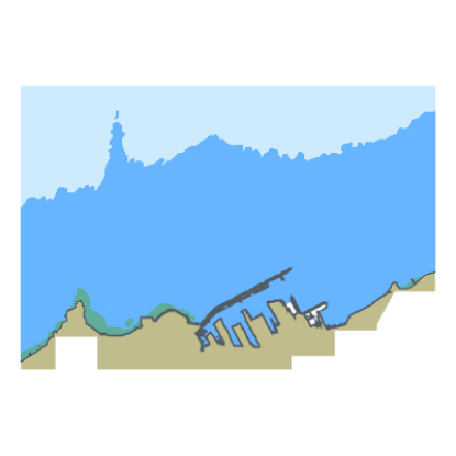 Picture of West coast of Morocco - Approaches to Casablanca harbour