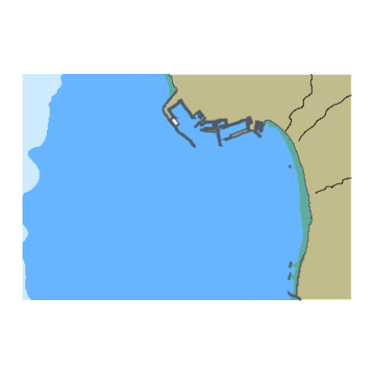 Picture of West coast of Morocco - Rade and port of Agadir