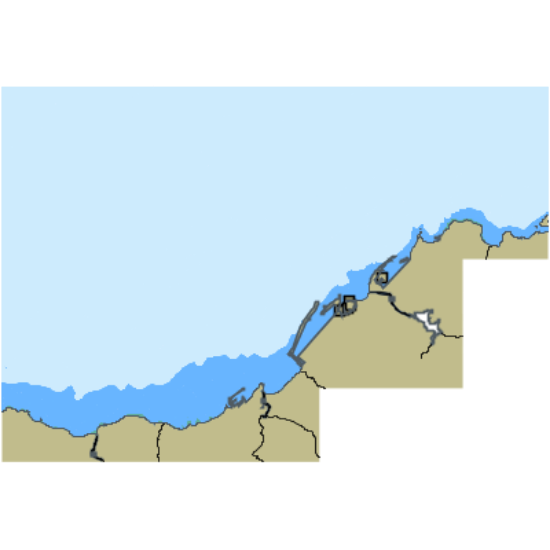Picture of North coast of Morocco – Approaches to Tanger Med harbour