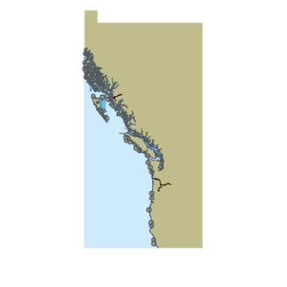 Picture of North Pacific Ocean - Northern California to Southeast Alaska