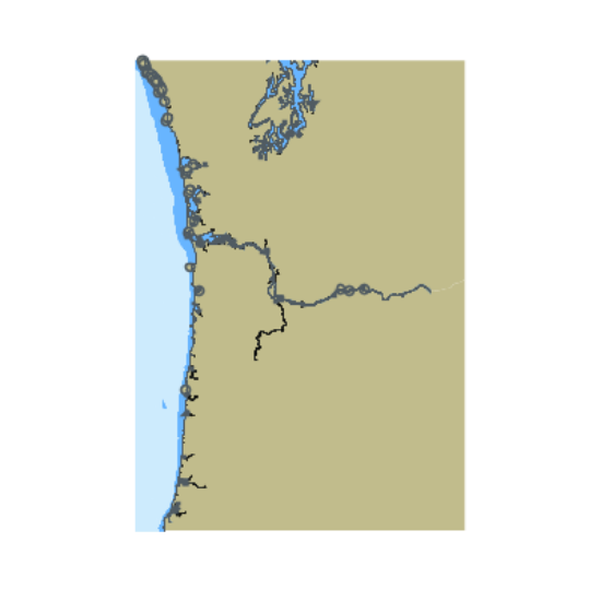 Picture of Washington and Oregon