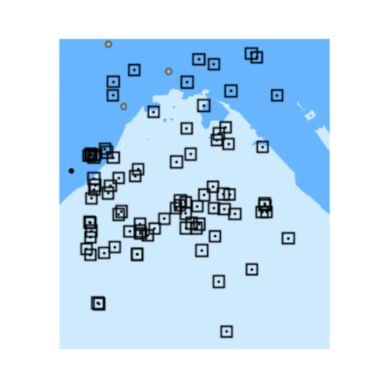 Picture of Approaches to Mobile Bay and Mississippi Sound and Gulf of America