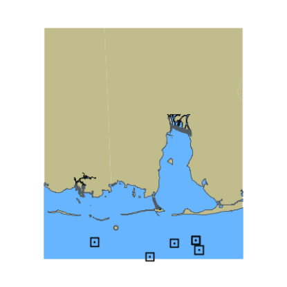 Picture of Mobile Bay to Mississippi Sound and Gulf of America