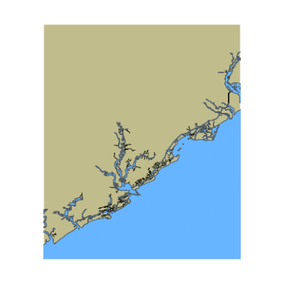 Picture of North Santee Bay to South Edisto River - North Atlantic Ocean