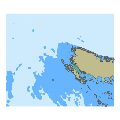 Picture of North Pacific Ocean and Sanak Island