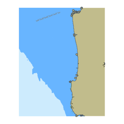 Picture of Approaches to San Francisco Bay - Golden Gate to Half Moon Bay CA