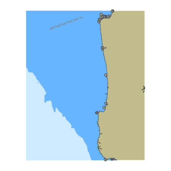 Picture of Approaches to San Francisco Bay - Golden Gate to Half Moon Bay CA