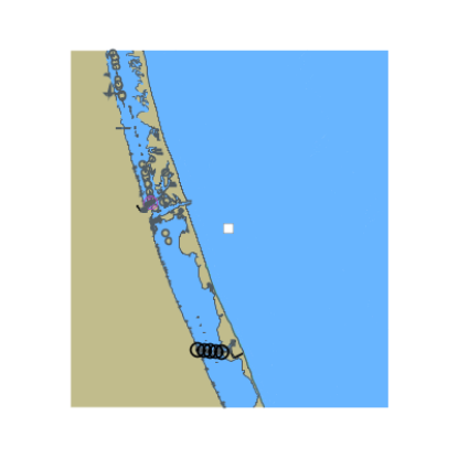 Picture of Approaches to Fort Pierce Harbor - North Atlantic Ocean