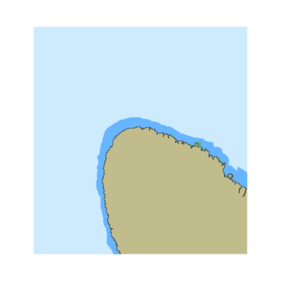 Picture of North Pacific Ocean - Keawanui Bay to Neue Bay HI