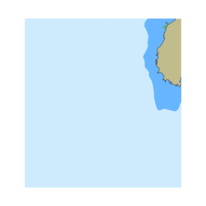 Picture of Main Hawaiian Islands - Island of Niihau - Kawaihoa to Kuakamoku Rock HI