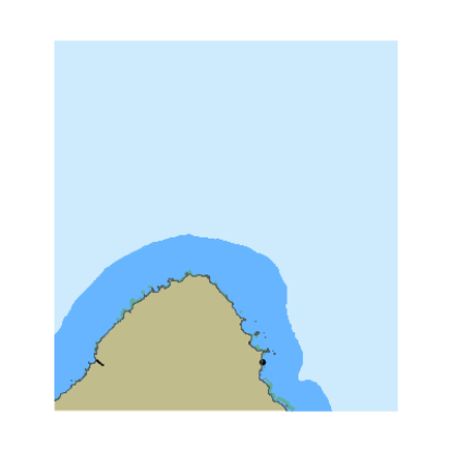 Picture of North Pacific Ocean - Kaipapa'u Point to Waimea Bay HI