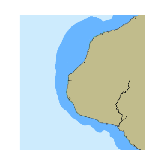 Picture of Main Hawaiian Islands - Island of Kauai - Puanaiea Point to Anakua Point HI
