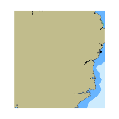 Picture of Main Hawaiian Islands - Island of Kauai - Kawelikoa Point to Moloaa Bay HI