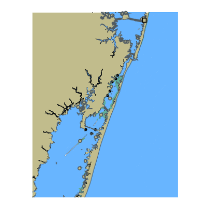 Picture of Approaches to Ocean City Inlet; Isle of Wight Bay; and Chincoteague Bay