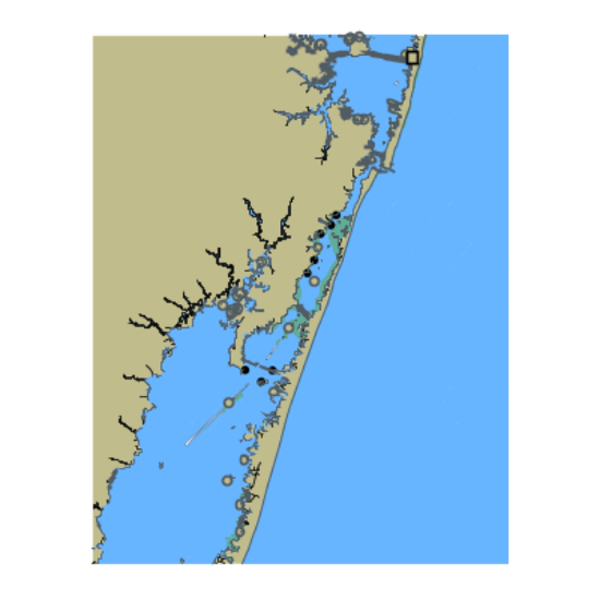 Picture of Approaches to Ocean City Inlet; Isle of Wight Bay; and Chincoteague Bay