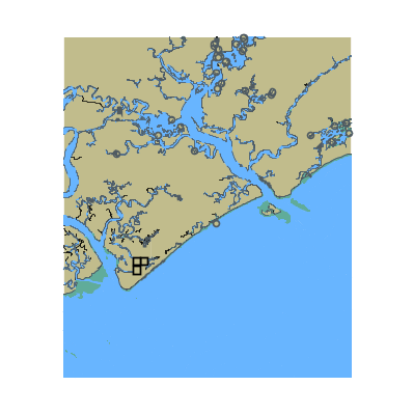 Picture of North Atlantic Ocean - Approaches to Saint Helena Sound and North Edisto River