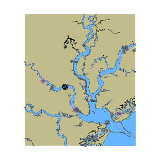 Picture of Charleston Harbor – Ashley; Cooper; Wando; and Stono Rivers