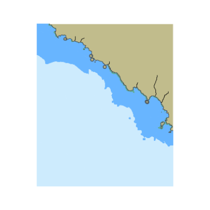 Picture of North Pacific Ocean to China Point - Southwest Coast of San Clemente Island CA