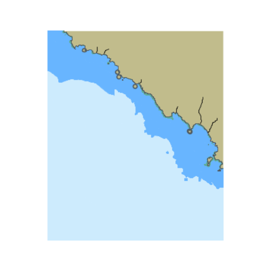 Picture of North Pacific Ocean to China Point - Southwest Coast of San Clemente Island CA