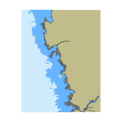 Picture of North Pacific Ocean - North of Elk CA