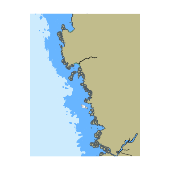 Picture of North Pacific Ocean - North of Elk CA