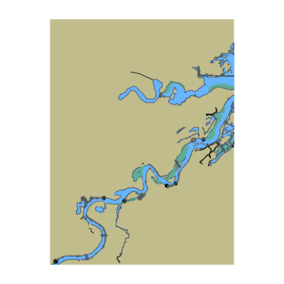 Picture of Sandusky River - Muddy Creek Bay to Bark Creek; OH