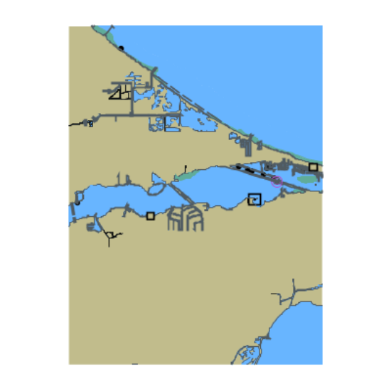 Picture of Lake Erie - Perry Cove and Portage River; OH