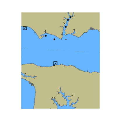 Picture of Atlantic Intracoastal Waterway - Pungo River - Neal Creek and Upper Dowry Creek