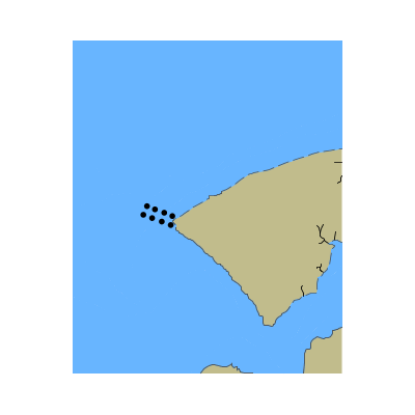 Picture of Atlantic Intracoastal Waterway - Albemarle Sound - Entrance to Alligator River and South Lake